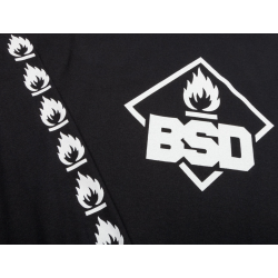 BSD Roastin L/S Shirt, Black, X-Large